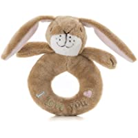 Los mejores  - Rainbow Designs Guess How Much I Love You Little Nutbrown Hare Ring Rattle